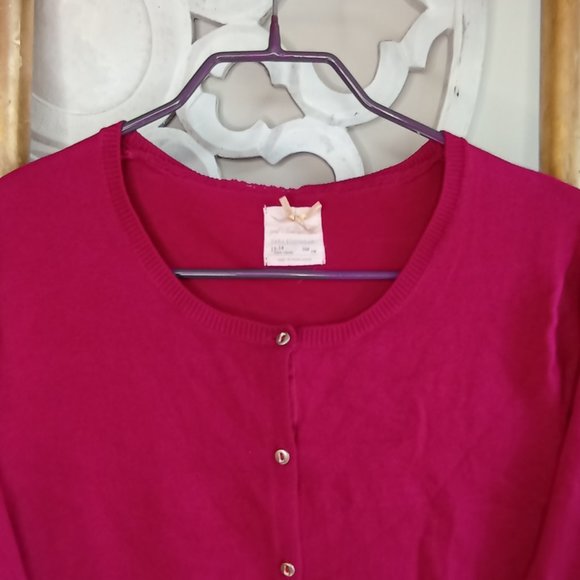 Zara Deep Purple Fuchsia Cardigan - Picture 2 of 7